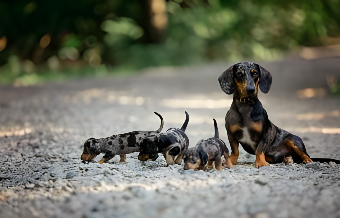 how many puppies do dachshunds have
